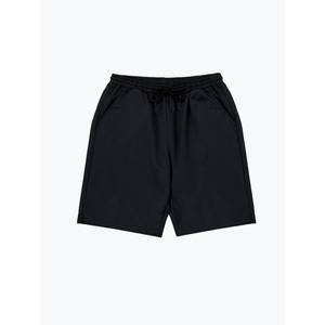 Pantaloni corti sportivi pubblici M/L con chiusura in vita elasticizzata larga in poliestere con motivi a caldo, Shorts a compressione, loghi - Product Image 1