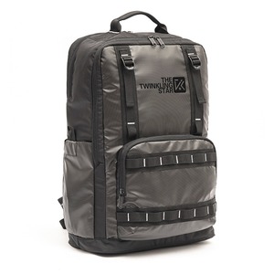 Black 600D TPU Waterproof Hiking <b>Backpack</b> & Toiletry Bag Set for Camping Travel - Product Image 1
