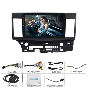 Autoradio 10.1 pouces Android 2Din pour Mitsubishi <span class=keywords><strong>Lancer</strong></span> 2007-2015 CarPlay 4G Wifi Autoradio DVD GPS Multimedia Player - Product Image 5