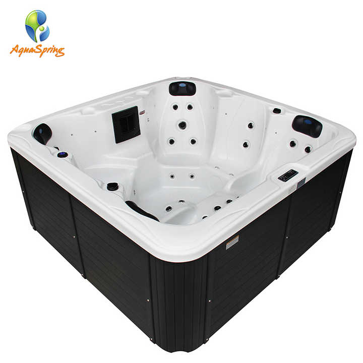 Massage Bathtub Acrylic Outdoor Engineering Hotel Swimming Pool Cylinder SW-2102. Hot Tub