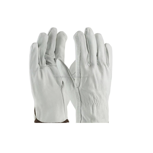 Guantes de trabajo de piel de cabra sin forro para conductores - Product Image 6