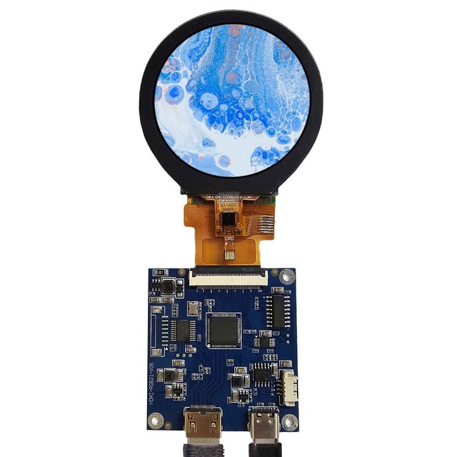 Capacitive Touch Screen Small Round Lcd Touch Display Mipi 480X480 2.1Inch Round Lcd Display With Lcd Controller Board