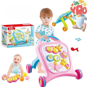 Trotteur en plastique pour bébé, avec musique et jouets éducatifs, idéal pour le temps sur le ventre, pour les 0-24 mois - Vente Flash - Product Image 2