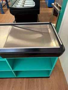 ชั้นวางสินค้าซุปเปอร์มาร์เก็ตแบบสองด้าน คิมแฮม ฮอตวีลส์ 5 ชั้น โครงสร้างโลหะแข็งแรง ทนทาน เคลือบผงอีพ็อกซี่ - Product Image 6