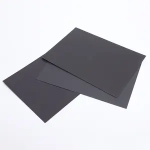 Güçlü ve katlama direnci kağıt üreticisi mat siyah kağıt fotoğraf albümü için kapak tahtası