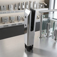 Balustrades et mains courantes de première qualité pour escalier Clôture de piscine en verre et acier inoxydable au design moderne