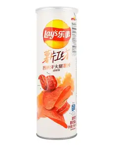 Spanish Ham Crisps 104g chinesische Großhandel Kartoffel chips legt Snacks