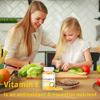 Aeglewell OEM Suplemen Vitamin E Softgels |   Pil Minyak Vitamin E Murni |   Suplemen Antioksidan untuk Kulit, Rambut, dan Kuku