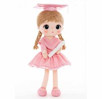 Boneka Anime Gadis Custom Made 30cm, Isi Kapas PP Polyester, Mainan Boneka untuk Anak Perempuan