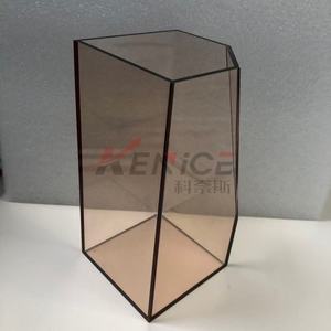 Großhandel Maßgefertigte Acryl-Vase Tischaufsatz Unregelmäßiger Langlebiger PMMA-Ständer Display für Blumenläden - Product Image 4