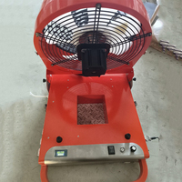 Ventilateur d'extraction de fumée et de gaz d'incendie portable haute puissance 48V à batterie au lithium en acier |   Souffleur d'air motorisé