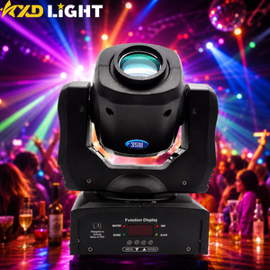 Projecteur LED Gobo DMX512 60W pour Fête Disco, Mini Lyre Mobile DJ pour Scène - Product Image 1
