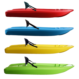 China más barato pequeño <span class=keywords><strong>Mini</strong></span> moldeado por soplado HDPE plástico duro niños <span class=keywords><strong>Kayak</strong></span> solo sentarse en niños <span class=keywords><strong>Kayak</strong></span> Durable estable niño Canoa/<span class=keywords><strong>Kayak</strong></span> - Product Image 2