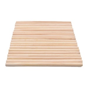 แท่งไม้กลมสีไม้ธรรมชาติ อุปกรณ์งานฝีมือทำมือ สำหรับงาน DIY - Product Image 2
