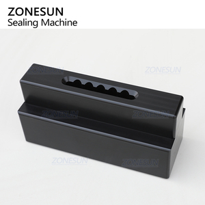 ZONESUN ZS-FK003U Semi-automatic Monodose <b>Strip</b> Tube Cosmetic Ultrasonic Aluminium <b>Plastic</b> Soft Tube Sealing Cutting Machine - Product Image 5