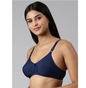 Sari para Mujer, Color Azul, Suave, Elástico, Cómodo, Blusa con Sujetador Integrado para Uso Diario Tradicional - Product Image 6