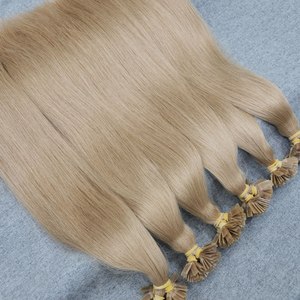 Extensions de cheveux humains vietnamiens Dream Hair DR03 100% vierges Remy, lisses, à pointe plate, pointes pleines, super double drawn, permanentées - Product Image 4