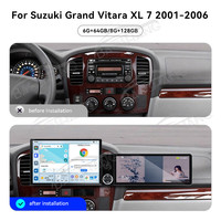 Layar Sentuh Android Baoshang 13.1+12.3 untuk Suzuki Grand Vitara XL7 2001-2006, Pemutar Video, Radio, GPS Navigasi, Head Unit Plug & Play