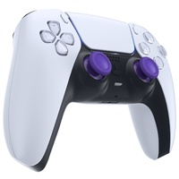 Vente flash - Manettes de remplacement antidérapantes en ABS violettes pour manette PS5 Dual Sense