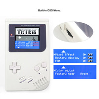 Hispeedido plus récent 3.1 pouces laminé IPS Q5 rétro-éclairage écran LCD Mod OSD Menu FRM fonction écran Kit pour Game Boy DMG GB DMG