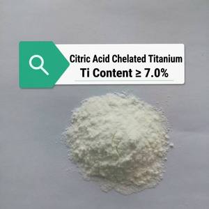 Zitronensäure-Chelat-Titan-Pulver <span class=keywords><strong>Sieben</strong></span> Prozent Titan Wasserlöslicher Dünger Fördert Pflanzenfotoynthese - Product Image 1