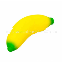 Nouveau jouet anti-stress Schylling Groovy Fruit Squeeze à récupération lente avec logo personnalisé en matériau TPR