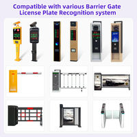 Barrière Automatique avec Système de Reconnaissance de Plaque d'Immatriculation, Moteur Servo, Serveur International et Certification CE