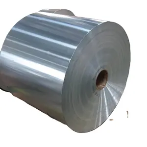 Gulungan kertas alumunium Foil Jumbo 0.006-0.2mm gulungan kertas foil Aluminium 8011