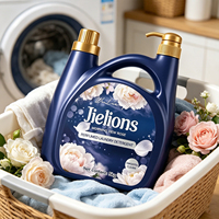 Lessive liquide adoucissante à la lavande 5L en bouteille jetable pour l'élimination des taches tenaces sur les vêtements