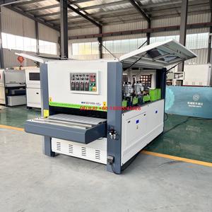 Levigatrice Orizzontale per Legno Delilai Group SD1000-6S con Spazzola Automatica Curva per Ante di Mobili 12.2kW 2000kg - Product Image 4