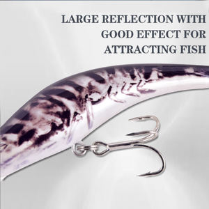Señuelo duro de pesca en agua salada, señuelo de natación, señuelo minnow de hundimiento, señuelo para jigging, señuelo para lucio, lubina, salmón, bacalao, marlín, zander, cebo de camarón - Product Image 3