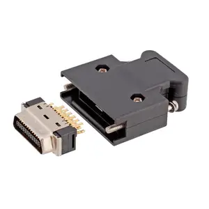 Servomotor PLC Mitsubishi MDR IO 14 20 26 36 50pin, adaptador de conector SCSI, conexiones de placa