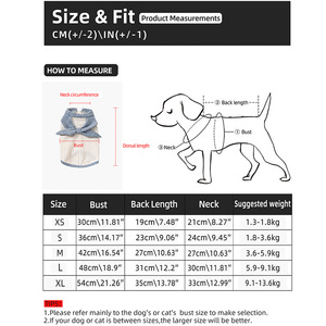 Autunno inverno 2025 nuovi simpatici indumenti per animali domestici simili a orsacchiotti piccolo vestito da gatto gilet per cani in cotone modello solido transfrontaliero - Product Image 4