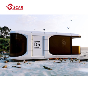 Casas contenedoras modulares modernas de lujo de alta calidad, casas prefabricadas de cápsulas espaciales, casas prefabricadas modernas - Product Image 3