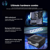 GIGABYTE RTX5090 AI TOP 100 Z890, Computadora de Escritorio de Última Generación para eSports y con IA, Compatible con Windows 11 y Linux