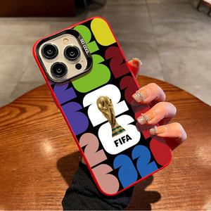 2026ฟุตบอลสำหรับ iPhone 17 PRO MAX Fashion <span class=keywords><strong>15</strong></span> Pro เคสโทรศัพท์ Apple 16 Europe America 14 - Product Image 5