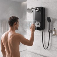 Chauffe-eau électrique intelligent sans réservoir pour douche, sans dommage pour les carreaux, fournisseur d'usine