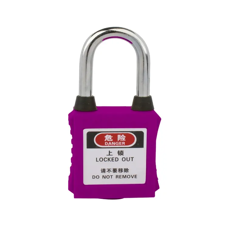 Durable 38mm Nylon Body 38mm ABS Safety Lockout Padlock