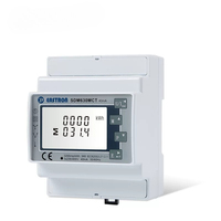 SDM630MCT-40mA Meter Energi Tiga Fasa DIN Rail 40mA CT Input RS485 Modbus Meter Daya Cerdas PV Surya Dua Arah Dengan 3CT