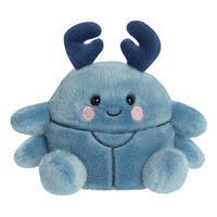 Jouet en peluche mignon en forme de scarabée bleu, poupée en peluche Kawaii, jouet interactif pour chiens et chats