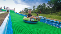 Tapis de sport de ski sec artificiel, vente directe d'usine, plancher en plastique, parc d'attractions intérieur et extérieur