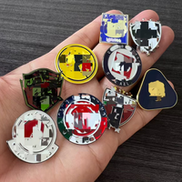 Pin Enamel Klub Sepak Bola Liga MX Grosir, Bros Logam Tim Sepak Bola Meksiko, Lencana Kustom, Souvenir Penggemar Sepak Bola, Pin Enamel