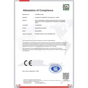 CE Certification for Rockchip RK3588/Banana PI/Nanopi/LiDAR/ASUS, etc.