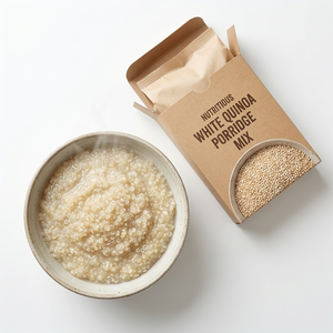 Cereal de Quinoa Blanca Instantánea Premium de Marca Privada, Listo para Comer, Sin Gluten, Superalimento para el Desayuno - Product Image 3