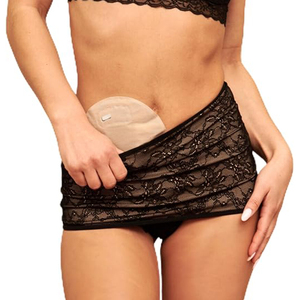 Ceinture de Soutien pour Ostomie Femme avec Poche Intérieure pour Sac de Colostomie, Ileostomie, Urostomie – Soutien-Gorge Réutilisable pour Ostomie - Product Image 1