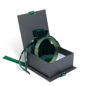 Caja de Embalaje de Joyería de Lujo con Forma de Libro, Caja de Regalo de Cartón con Logotipo Personalizado, Bolsa de Papel con Cinta, Embalaje Ecológico - Product Image 5