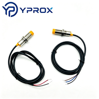 Sensor Proximitas Induktif Industri YPROX LJ18A untuk Seri IP67 Tahan Air, Jarak Deteksi 5-8mm, Output NO/NC, 10-30V DC