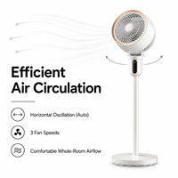 Ventilateur de brumisation intelligent électrique oscillant, robuste, esthétique, étanche, avec trépied flexible, pour la salle de sport et l'entraînement (OEM/ODM)
