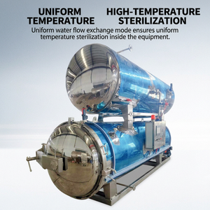 Autoclave de Esterilización Horizontal Personalizado para Alimentos, Procesamiento Profundo, Esterilización de Alimentos Cocidos Envasados al Vacío - Product Image 3