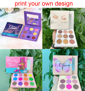 Custom alta tavolozza di ombretti a pigmenti cosmetici <span class=keywords><strong>per</strong></span> il trucco con finitura Shimmer Vendor Private Label <span class=keywords><strong>per</strong></span> tonalità di pelle chiara e scura - Product Image 5